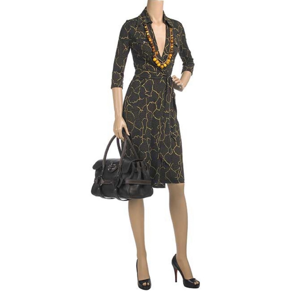 DVF || Vintage Mary Jo wrap dress